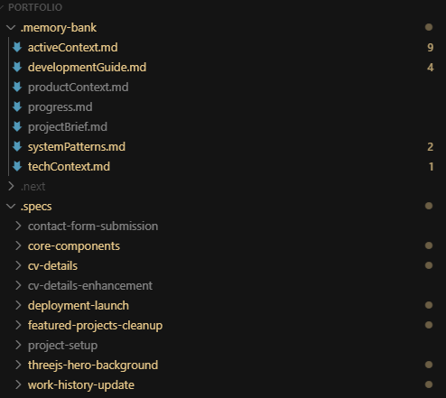 Memory Bank for Agents Website Screenshot